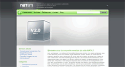 Desktop Screenshot of natati.com